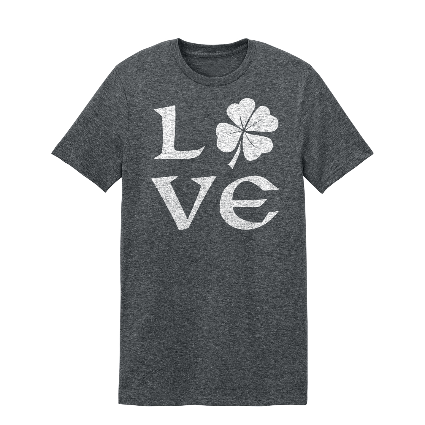 Saint Patrick's Day "Love" clover t-shirt design.