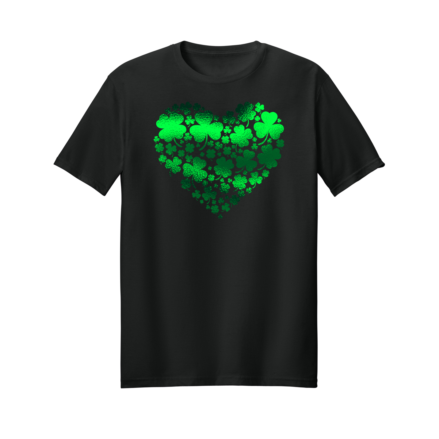 Foil Shamrock Heart