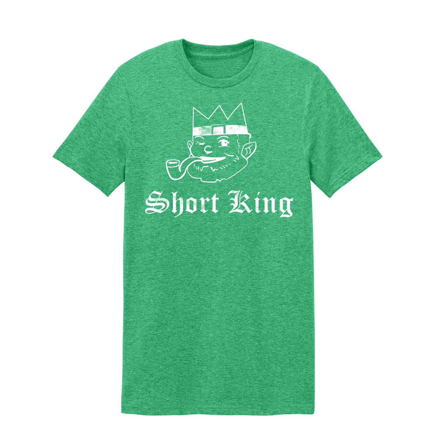 Saint Patrick's Day funny "Short King" t-shirt design.