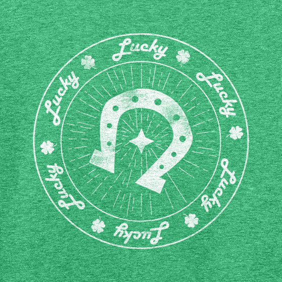 Lucky Horseshoe Tee