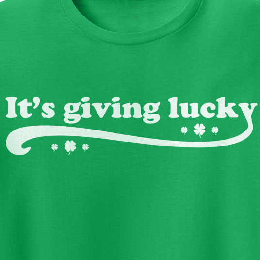It's Giving Lucky