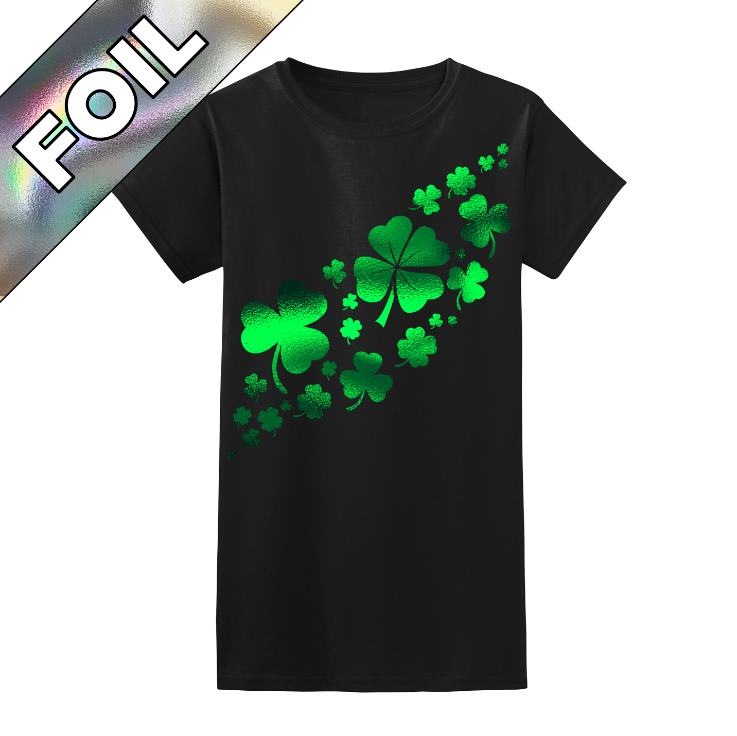 Women's Shamrock Flow Foil