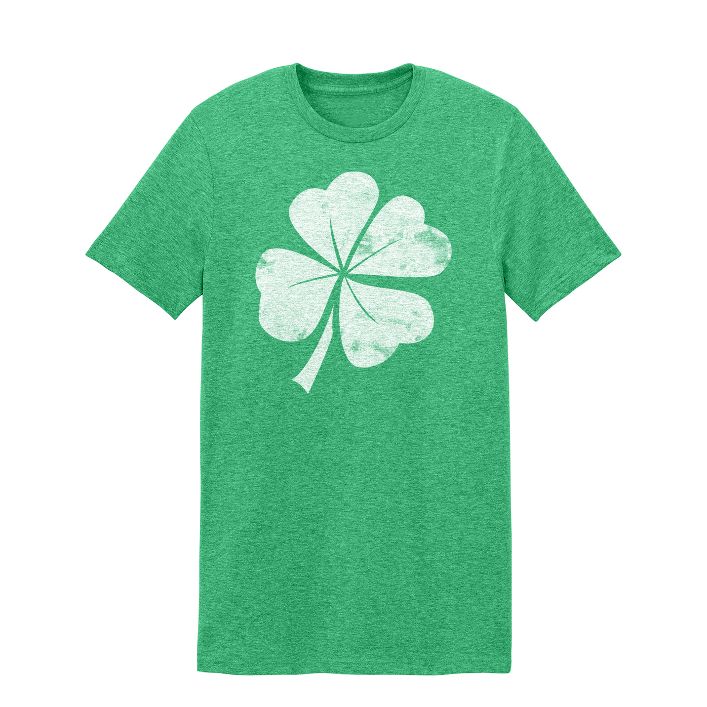 Saint Patrick's Day green classic shamrock t-shirt.